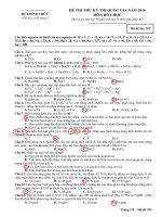 Tổng hợp đề khảo sát hóa 2017 (8) 