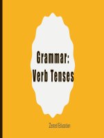 Tổng hợp về thời thì trong Tiếng Anh (1)