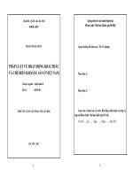 Pháp luật về hoạt động khai thác và chế biến khoáng sản ở Việt Nam