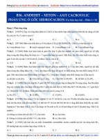 23  phản ứng ở gốc hiđrocacbon (phần 1+2) 