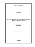 Nguyên tắc công khai, minh bạch trên thị trường chứng khoán theo pháp luật Việt Nam