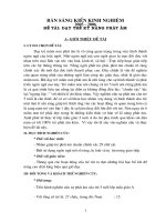 SKKN sáng kiến kinh nghiệm đề tài dạy trẻ tập kỹ năng phát âm 