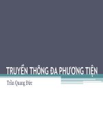 TRUYỀN THÔNG ĐA PHƯƠNG TIỆN
