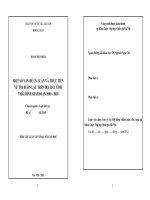 Một số vấn đề lý luận và thực tiễn về tội buôn lậu trên địa bàn tỉnh Thái Bình giai đoạn 2000 - 2010