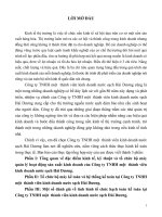 Tổ chức bộ máy kế toán và hệ thống kế toán tại Công ty TNHH một thành viên kinh doanh nước sạch Hải Dương