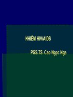 bài giảng HIV YDS dành cho sinh viên