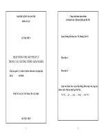 Hoạt động trợ giúp pháp lý trong các chương trình giảm nghèo