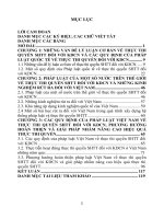 Thực thi quyền Sở hữu Trí tuệ đối với Kiểu dáng công nghiệp tại Việt Nam và kinh nghiệm từ một số quốc gia trên thế giới