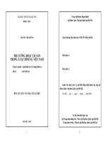 Tội cưỡng đoạt tài sản trong luật hình sự Việt Nam