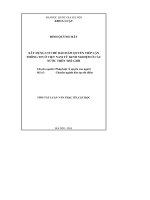 Xây dựng cơ chế bảo đảm quyền tiếp cận thông tin ở Việt Nam từ kinh nghiệm ở các nước trên thế giới