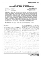 Định giá bất động sản thế chấp trong hoạt động cho vay