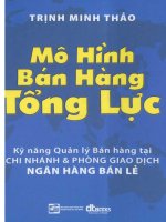 Mô Hình Bán Hàng Tổng Lực