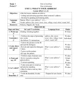 Trọn bộ giáo án tiếng anh lớp 5 theo chương trình mới nhất