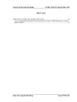 Hoàn thiện kế toán doanh thu bán hàng tại công ty TNHH thương mại và dược Vạn Bảo