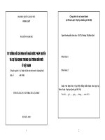 Tư tưởng Hồ Chí Minh về nhà nước pháp quyền và sự vận dụng trong quá trình đổi mới ở Việt Nam