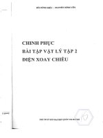 Chinh phục bài tập Vật lý tập 2  Điện xoay chiều
