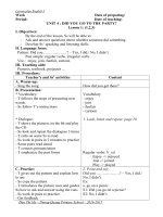 giao an tieng anh lop 5 20162017 unit 4 