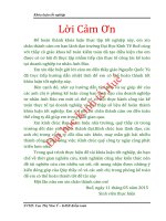 Khóa luận tốt nghiệp: Kế toán doanh thu và xác định kết quả kinh doanh tại công ty Cổ phần Dệt May Huế