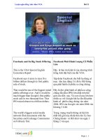 Luyện nghe tiếng anh qua VOA (36) 