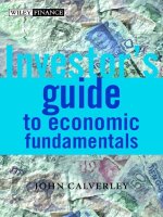 Investors guide to economic fundamentals 