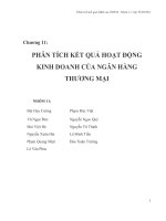 Tài liệu phân tích kết quả hoạt động kinh doanh của ngân hàng thương mại 