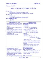 Giáo án phụ đạo ngữ văn 7   buổi 1 đến buổi 22   giáo án, bài giảng