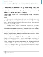 LES EFFETS DU DÉVELOPPEMENT SUR LES POLITIQUES D’ADOPTION DES ENFANTS  L’EXEMPLE DE LA CORÉE DU SUD (ANNÉES 1960 à 1990) 