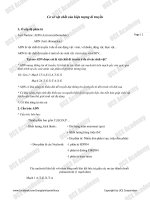 Cơ sở vật chất của hiện tượng di truyền   lí thuyết