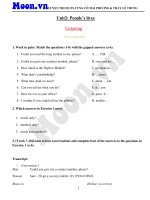 Tài liệu ôn thi Ielts - lesson 5