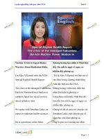 Luyện nghe tiếng anh qua VOA (4) 