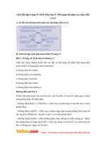 Giải bài tập trang 41 SGK Hóa lớp 9: Mối quan hệ giữa các loại chất vô cơ