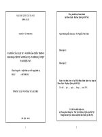 Vai trò của luật sư - người bào chữa trong giai đoạn xét xử sơ thẩm vụ án hình sự ở Việt Nam hiện nay