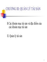 Bài giảng ngân hàng thương mại chương (3) 