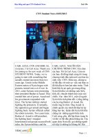 Luyện nghe tiếng anh qua CNN (5) 