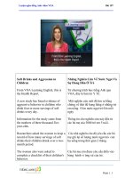 Luyện nghe tiếng anh qua VOA 2 (21) 