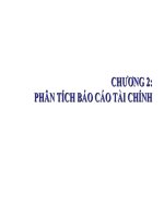 Giáo trình Powerpoint: Chương 2 phân tích báo cáo tài chính