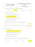 Bai tap ve nha tinh don dieu ham so 