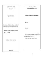 Xây dựng các cơ chế nhà nước bảo vệ hiến pháp ở nước cộng hòa xã hội chủ nghĩa Việt Nam