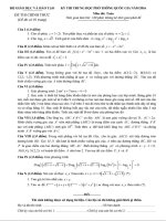 Đề thi THPT Quốc Gia 2016 môn Toán