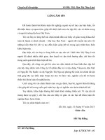 Hoàn thiện kế toán chi phí sản xuất và tính giá thành sản phẩm xây lắp tại Công ty Cổ phần đầu tư và xây dựng VINACOM