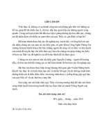 Báo cáo đồ án : Thiết kế ứng dụng di động