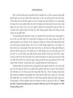 Đánh giá thực trạng hoạt động quản trị nguồn nhân lực tại Sở Tài nguyên và Môi trường Hưng Yên