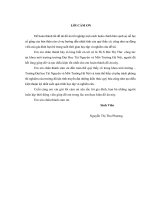 Đồ án tốt nghiệp Đánh giá chất lượng nước Sông Lô đoạn chảy qua Thành Phố Việt Trì tỉnh Phú Thọ