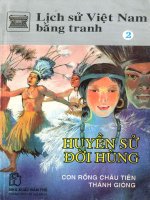 Huyền sử đời hùng  Con rồng cháu tiên  Thánh gióng  Lịch sử việt nam bằng tranh
