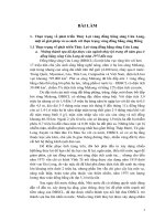 Thực trạng về phát triển Thủy Lợi vùng đồng bằng sông Cửu Long, một số giải pháp và so sánh với thực trạng vùng đồng bằng sông Hồng