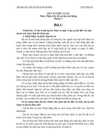 Phân tích tối ưu hóa hệ thống lý thuyết và bài tập