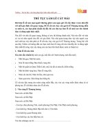 Thủ tục làm lễ cất mái