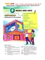 Tiếng Anh lớp 7 Chương trình mới Unit 4: Music and Arts