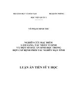 Nghiên cứu đặc điểm lâm sàng, tác nhân vi sinh và một số dấu ấn sinh học trong đợt cấp bệnh phổi tắc nghẽn mạn tính (FULL TEXT)