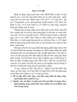 Nghiên cứu đặc điểm lâm sàng, cận lâm sàng và kết quả điều trị ngoại khoa bệnh dị dạng nang tuyến bâm sinh ở phổi trẻ em